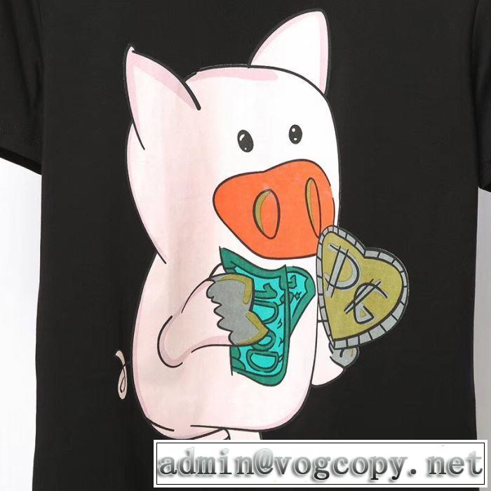 2019夏ファション新品  Dolce&Gabbana  3色可選 おすすめな大人のトレンドTシャツ/半袖 ドルチェ＆ガッバーナ