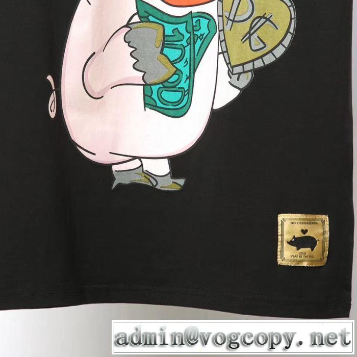 2019夏ファション新品  Dolce&Gabbana  3色可選 おすすめな大人のトレンドTシャツ/半袖 ドルチェ＆ガッバーナ