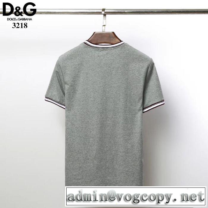 特価セール 3色可選2019夏ファション新品 ドルチェ＆ガッバーナ Dolce&Gabbana  Tシャツ/半袖 格安SALE