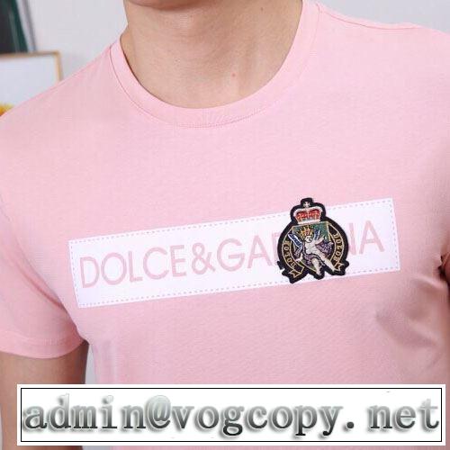 Dolce&Gabbana  Tシャツ/半袖2019春夏の大注目トレンド 3色可選 ドルチェ＆ガッバーナ 大人の色味