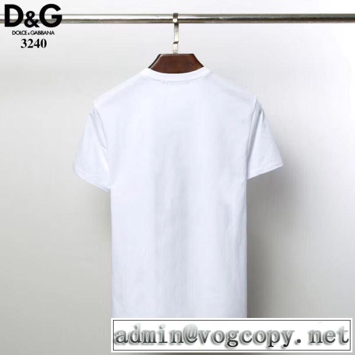 VIPセールでお得 2色可選 ドルチェ＆ガッバーナ2019春夏の大注目トレンド Dolce&Gabbana  Tシャツ/半袖