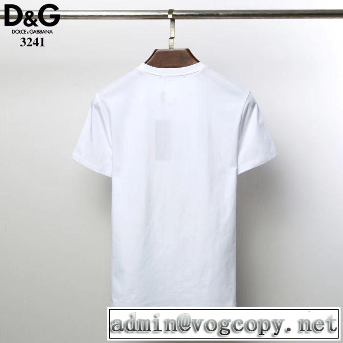 Tシャツ/半袖 春夏の流行り2019新品 2色可選 ドルチェ＆ガッバーナ送料込み 希少品  Dolce&Gabbana