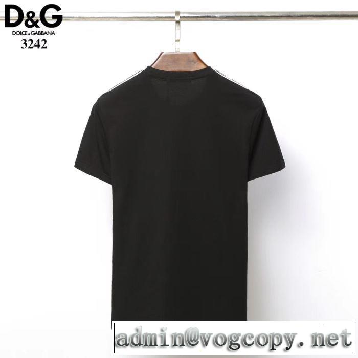 【2019春夏】最新コレクション 2色可選 ドルチェ＆ガッバーナ Dolce&Gabbana  Tシャツ/半袖今っぽく新作アイテム