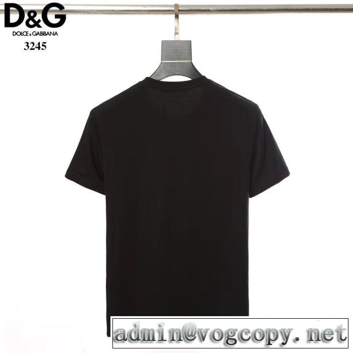2019年最新ファッション 2色可選 ドルチェ＆ガッバーナ Dolce&Gabbana  Tシャツ/半袖特価セール