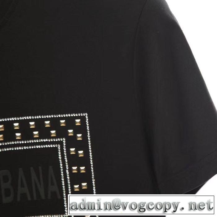 2019年最新ファッション 2色可選 ドルチェ＆ガッバーナ Dolce&Gabbana  Tシャツ/半袖特価セール