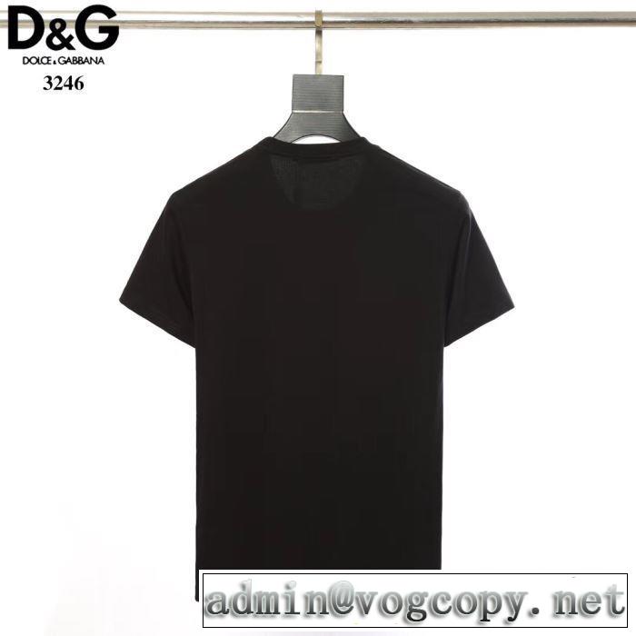 送料込み 希少品 2色可選 ドルチェ＆ガッバーナ Dolce&Gabbana  Tシャツ/半袖 2019年最新ファッション