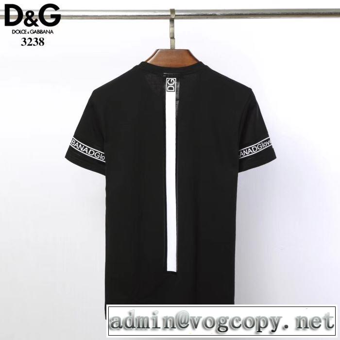 2019SSのトレンド商品 Tシャツ/半袖 春色の最旬の人気アイテム 2色可選 ドルチェ＆ガッバーナ Dolce&Gabbana