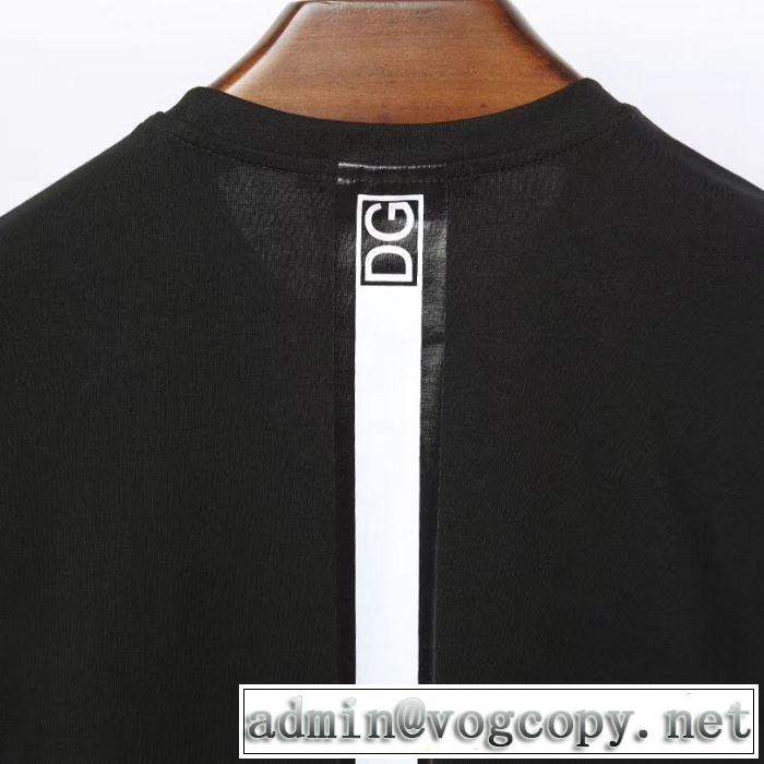 2019SSのトレンド商品 Tシャツ/半袖 春色の最旬の人気アイテム 2色可選 ドルチェ＆ガッバーナ Dolce&Gabbana