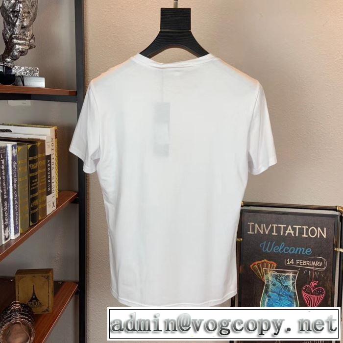 半袖Tシャツ 夏ファッションのおすすめ ドルチェ＆ガッバーナ 2019年夏の一押しファッションアイテム Dolce&Gabbana 2色可選
