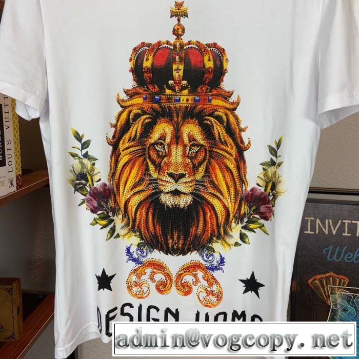 半袖Tシャツ 夏ファッションのおすすめ ドルチェ＆ガッバーナ 2019年夏の一押しファッションアイテム Dolce&Gabbana 2色可選