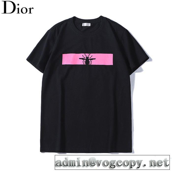 定番のスタイル春夏限定 高級感が好評です DIOR ディオール 半袖Tシャツ 2色可選