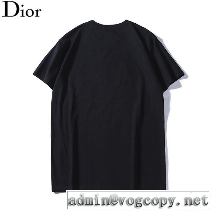 定番のスタイル春夏限定 高級感が好評です DIOR ディオール 半袖Tシャツ 2色可選