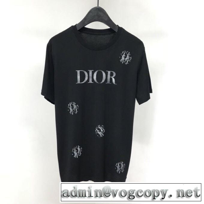 半袖Tシャツ 今年の夏は着こなし ディオール最新のトレンドブランド人気的  DIOR 2色可選  今人気の秘訣
