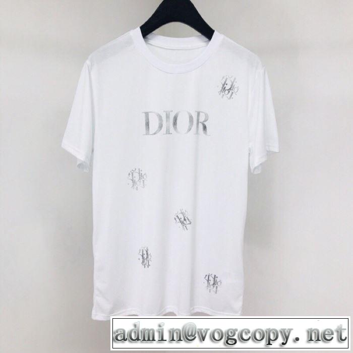 半袖Tシャツ 今年の夏は着こなし ディオール最新のトレンドブランド人気的  DIOR 2色可選  今人気の秘訣