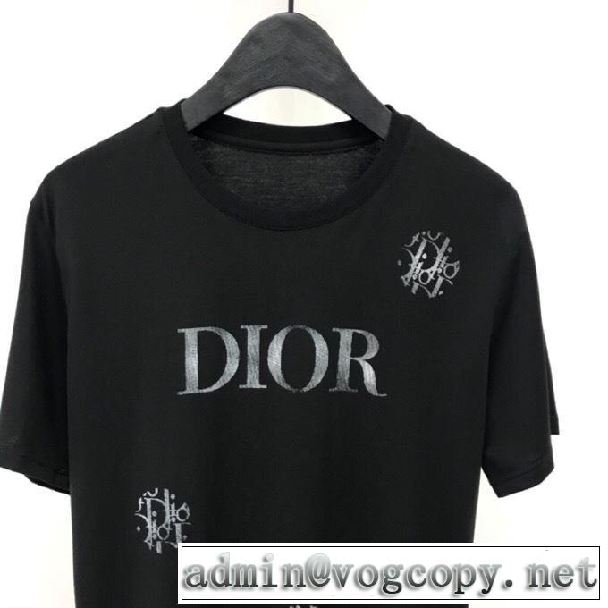 半袖Tシャツ 今年の夏は着こなし ディオール最新のトレンドブランド人気的  DIOR 2色可選  今人気の秘訣