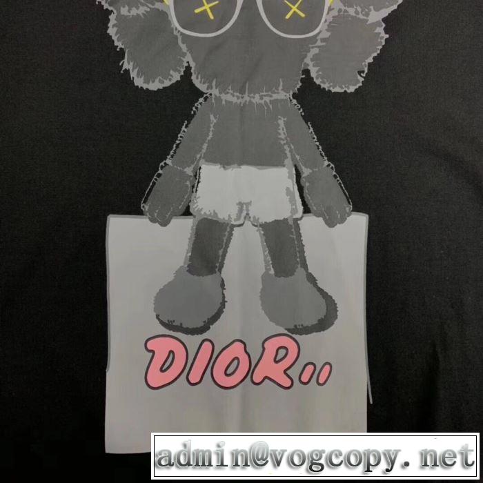 2色可選  新しい斬新なスタイル  半袖Tシャツ 2019年の春夏に着たい 素敵カジュアル春夏新品 ディオール DIOR