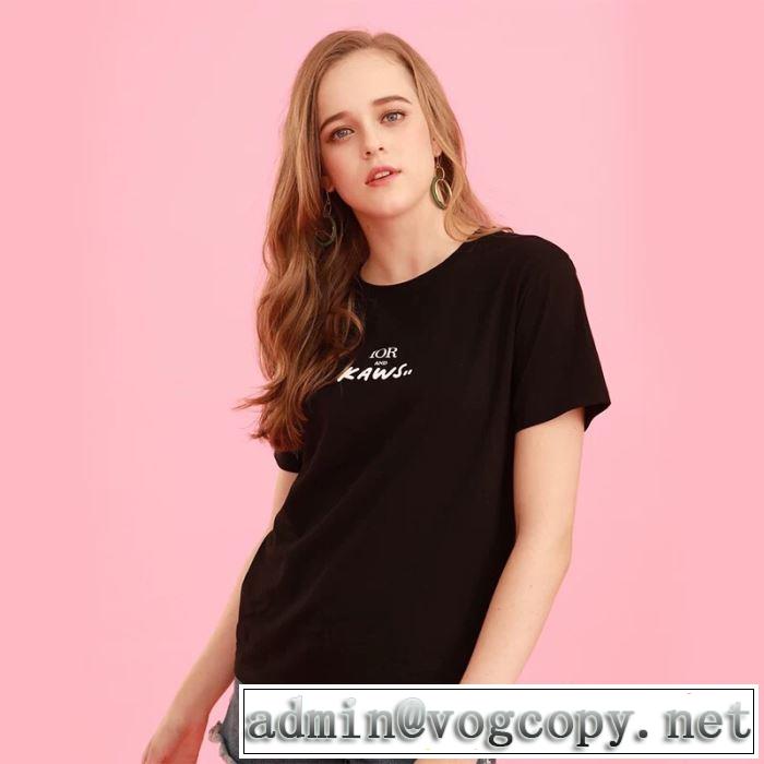 半袖Tシャツ 夏っぽさ新作アイテム ディオール DIOR 2019春夏トレンドアイテム 2色可選  元気な印象のコーデ