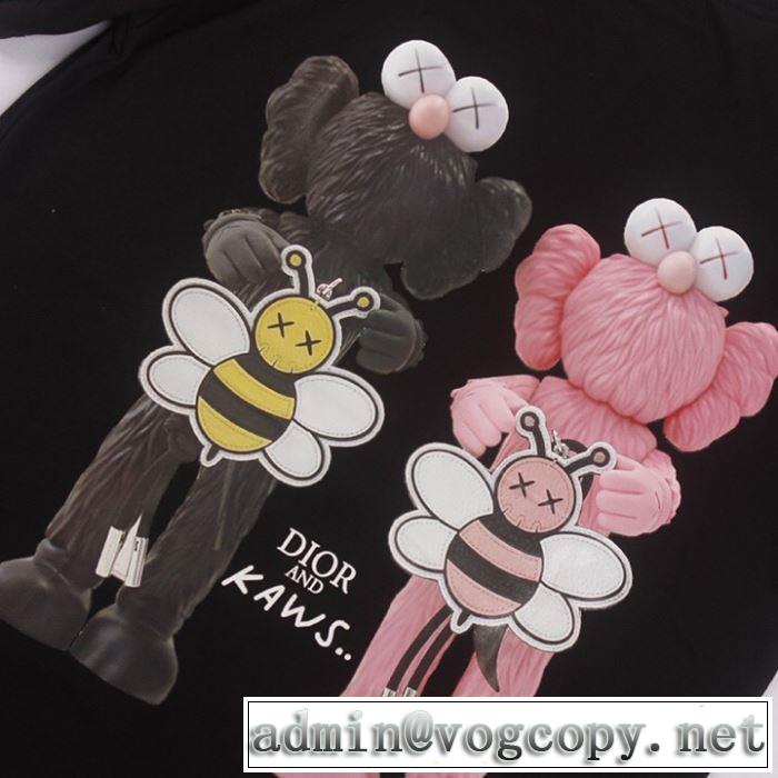 半袖Tシャツ 夏っぽさ新作アイテム ディオール DIOR 2019春夏トレンドアイテム 2色可選  元気な印象のコーデ