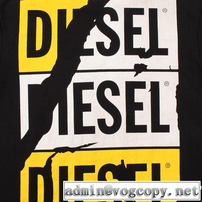 春夏を感じさせる 今季トレンドの限定アイテム ディーゼル DIESEL 半袖Tシャツ 4色可選