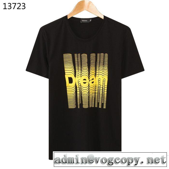 半袖Tシャツ 4色可選 今季のトレンド人気新作 2019即旬な装いに ディーゼル DIESEL
