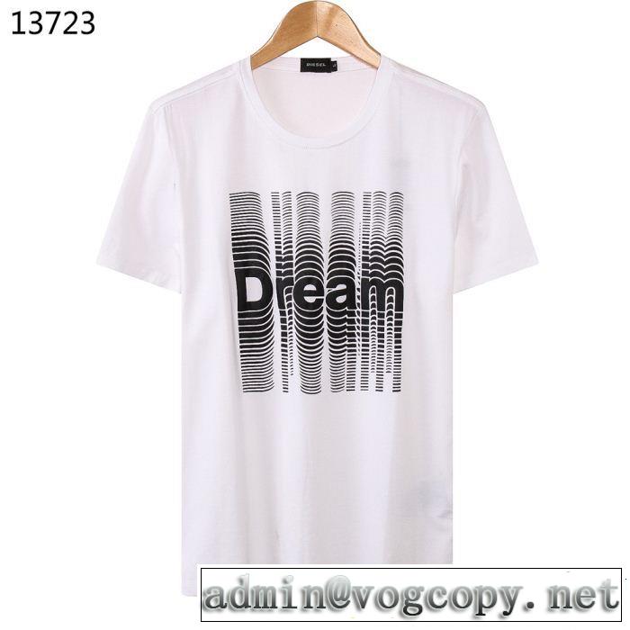 半袖Tシャツ 4色可選 今季のトレンド人気新作 2019即旬な装いに ディーゼル DIESEL