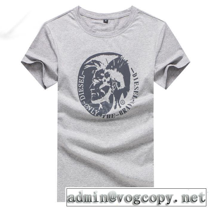 ディーゼル DIESEL 半袖Tシャツ 4色可選 清涼感とカジュアルスタイル 鮮度が手に入る