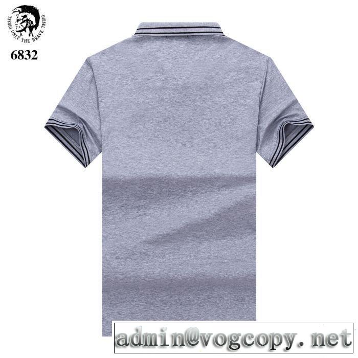 2019春夏トレンドアイテム オシャレ印象で人気の高い ディーゼル DIESEL 半袖Tシャツ 多色可選
