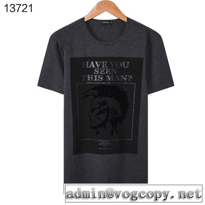 Tシャツ/ティーシャツ 4色可選 《2019年》今、注目のストリート おしゃれな大人の着こなし ディーゼル DIESEL