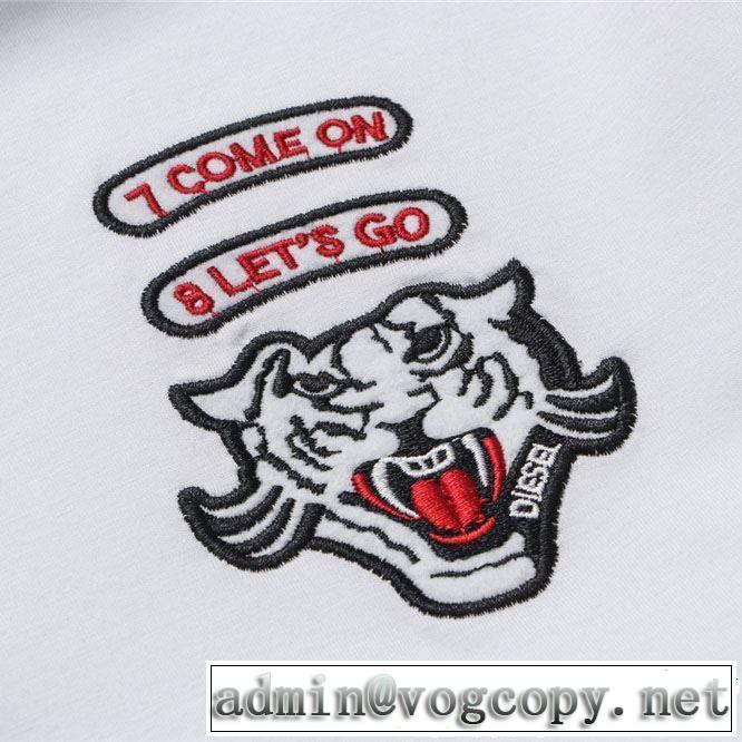 4色可選 【2019春夏】最新コレクション オシャレな印象に ディーゼル DIESEL Tシャツ/ティーシャツ