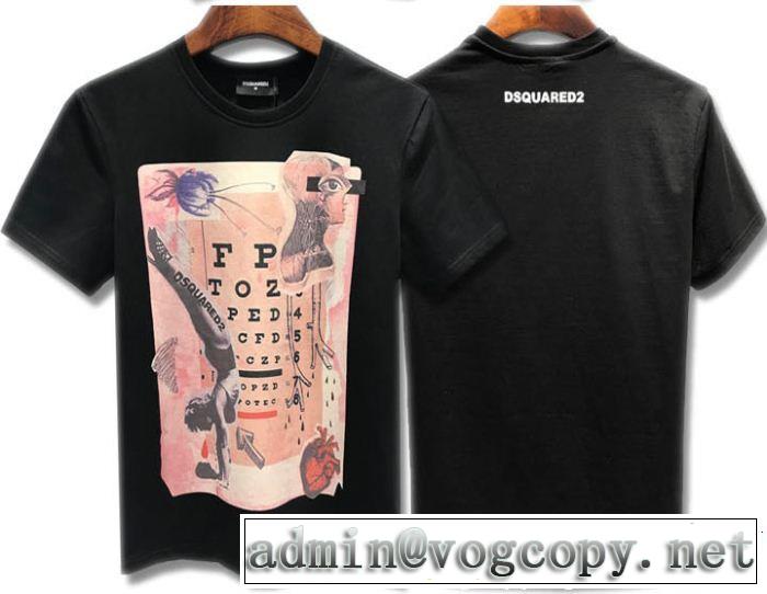 カジュアルさ  Tシャツ/ティーシャツ 爽やかさ 2色可選 ディースクエアード DSQUARED2 サラサラの着心地