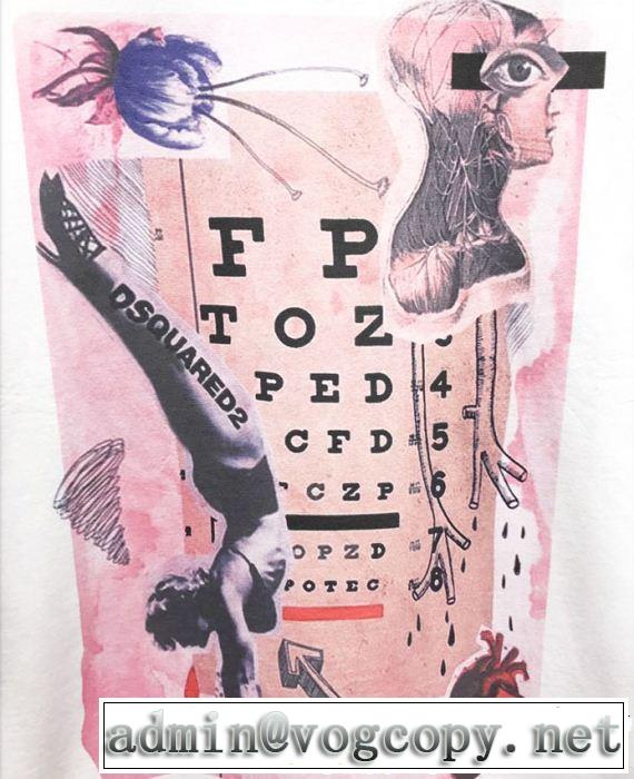 カジュアルさ  Tシャツ/ティーシャツ 爽やかさ 2色可選 ディースクエアード DSQUARED2 サラサラの着心地