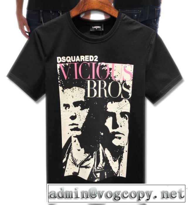 Tシャツ/ティーシャツ 2色可選 通勤の定番 ディースクエアードこの夏は注目新作  DSQUARED2