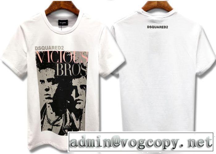 Tシャツ/ティーシャツ 2色可選 通勤の定番 ディースクエアードこの夏は注目新作  DSQUARED2