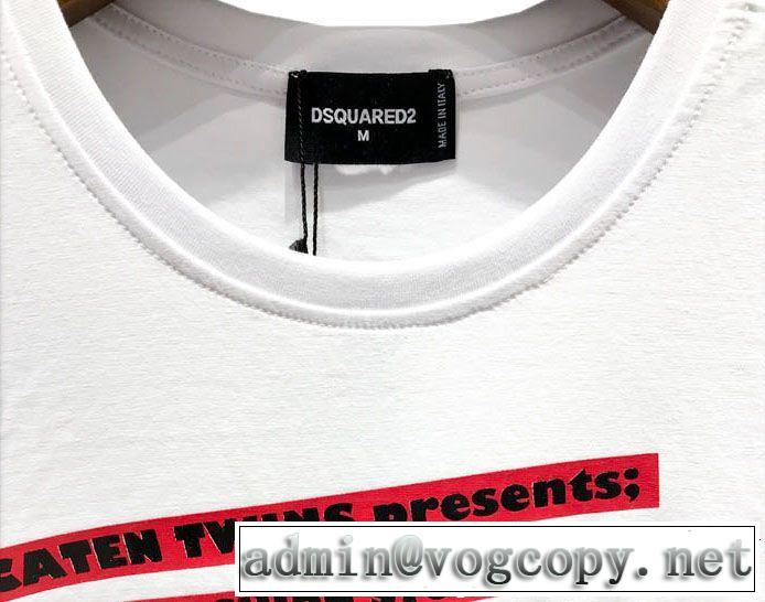 今っぽいトレンド  2色可選 Tシャツ/ティーシャツ ディースクエアード夏っぽさ新作アイテム DSQUARED2
