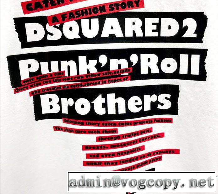 今っぽいトレンド  2色可選 Tシャツ/ティーシャツ ディースクエアード夏っぽさ新作アイテム DSQUARED2