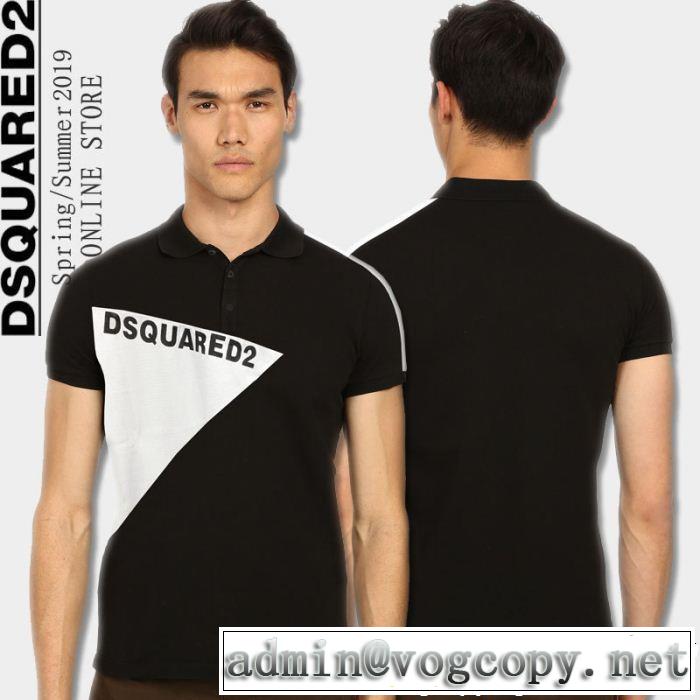  3色可選 好印象な上品スタイル  DSQUARED2 Tシャツ/ティーシャツ る春夏おすすめの人気商品 ディースクエアード