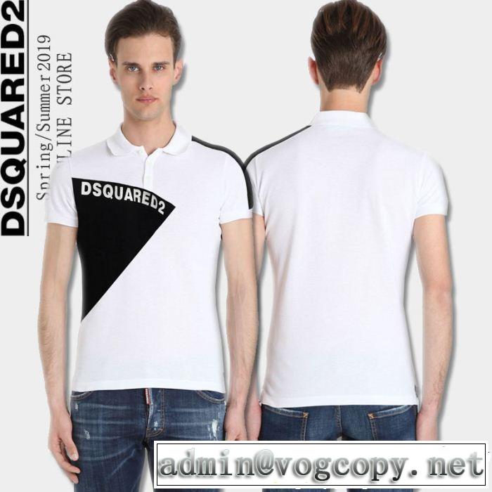 3色可選 好印象な上品スタイル  DSQUARED2 Tシャツ/ティーシャツ る春夏おすすめの人気商品 ディースクエアード