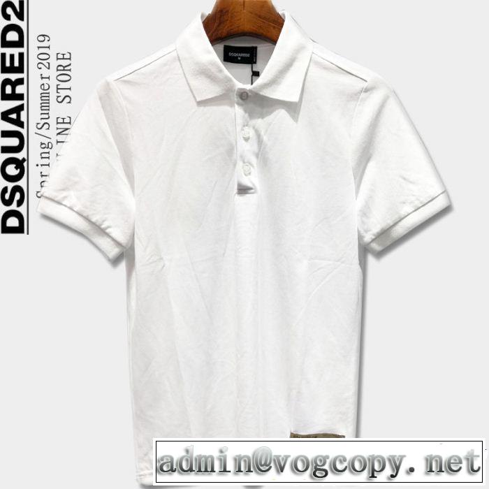 3色可選 好印象な上品スタイル  DSQUARED2 Tシャツ/ティーシャツ る春夏おすすめの人気商品 ディースクエアード