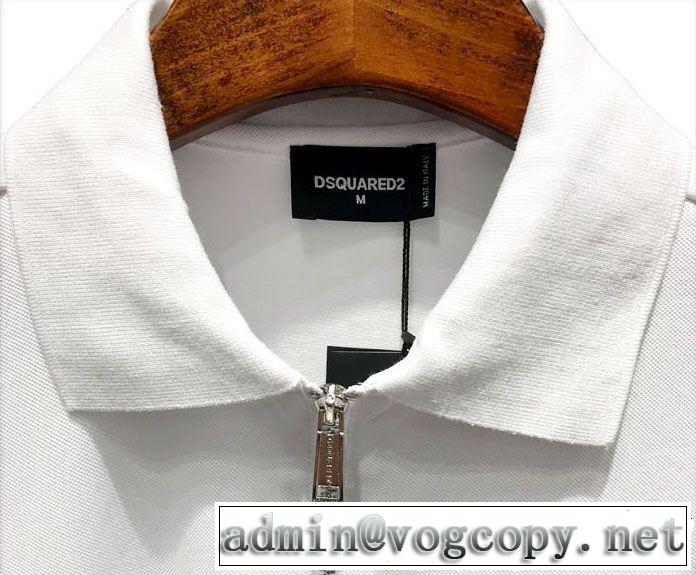 Tシャツ/ティーシャツ 2色可選 爽やかすぎない大人の印象に ディースクエアード DSQUARED2 軽やかな素材感