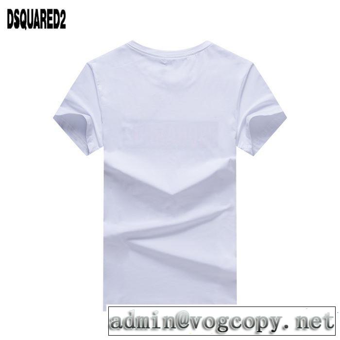 2019春夏も引き続き人気セール クラシカルな雰囲気 ディースクエアード DSQUARED2 Tシャツ/ティーシャツ 2色可選