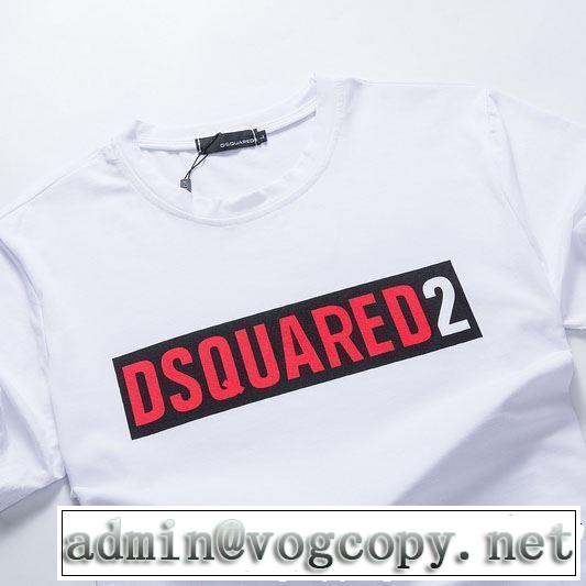 2019春夏も引き続き人気セール クラシカルな雰囲気 ディースクエアード DSQUARED2 Tシャツ/ティーシャツ 2色可選