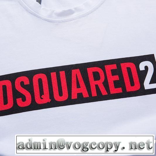 2019春夏も引き続き人気セール クラシカルな雰囲気 ディースクエアード DSQUARED2 Tシャツ/ティーシャツ 2色可選
