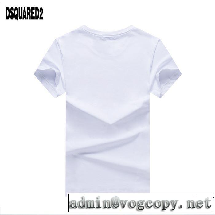 こなれ感を引き立たせ ディースクエアード DSQUARED2 Tシャツ/ティーシャツ 2色可選 2019春夏人気トレンドアイテム
