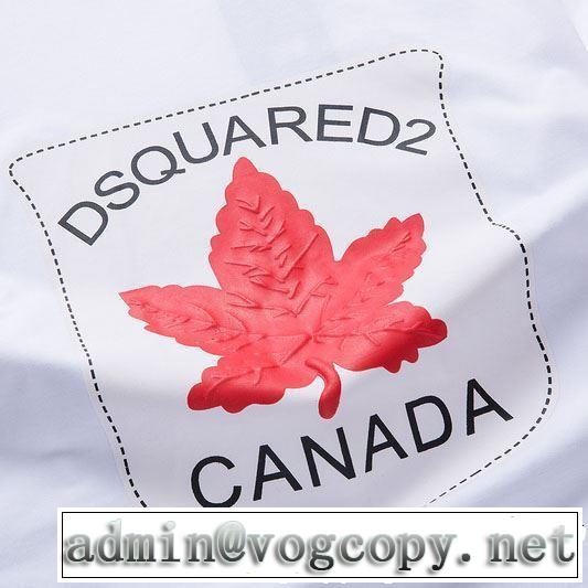 こなれ感を引き立たせ ディースクエアード DSQUARED2 Tシャツ/ティーシャツ 2色可選 2019春夏人気トレンドアイテム