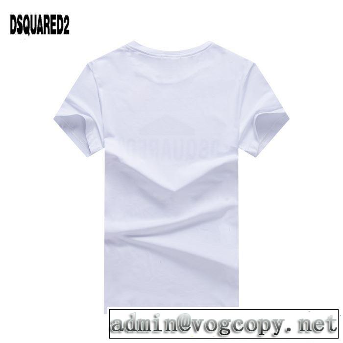 ディースクエアード DSQUARED2 Tシャツ/ティーシャツ 2色可選 2019即旬な装いに シンプルながら切れ味のいい