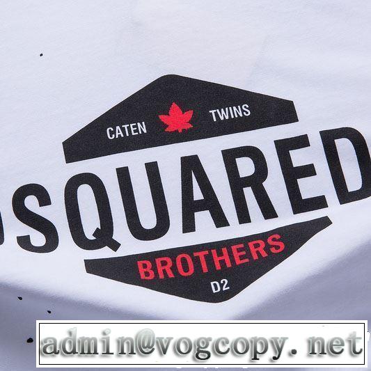 ディースクエアード DSQUARED2 Tシャツ/ティーシャツ 2色可選 2019即旬な装いに シンプルながら切れ味のいい