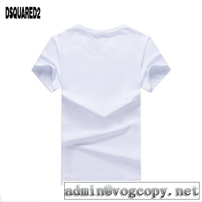 DSQUARED2 Tシャツ/ティーシャツ 2色可選 2019年の夏のマスト グッと大人っぽい印象に ディースクエアード