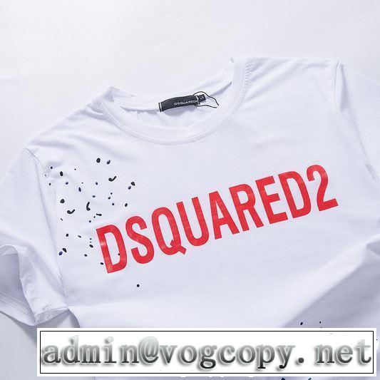 DSQUARED2 Tシャツ/ティーシャツ 2色可選 2019年の夏のマスト グッと大人っぽい印象に ディースクエアード