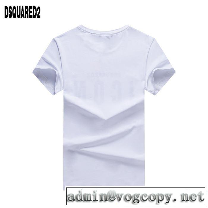 2019年春夏流行ファッション きちんと感が抜群 ディースクエアード DSQUARED2 Tシャツ/ティーシャツ 2色可選