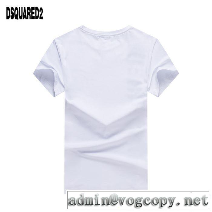 2019年夏の一押しファッションアイテム ディースクエアード DSQUARED2 Tシャツ/ティーシャツ 2色可選